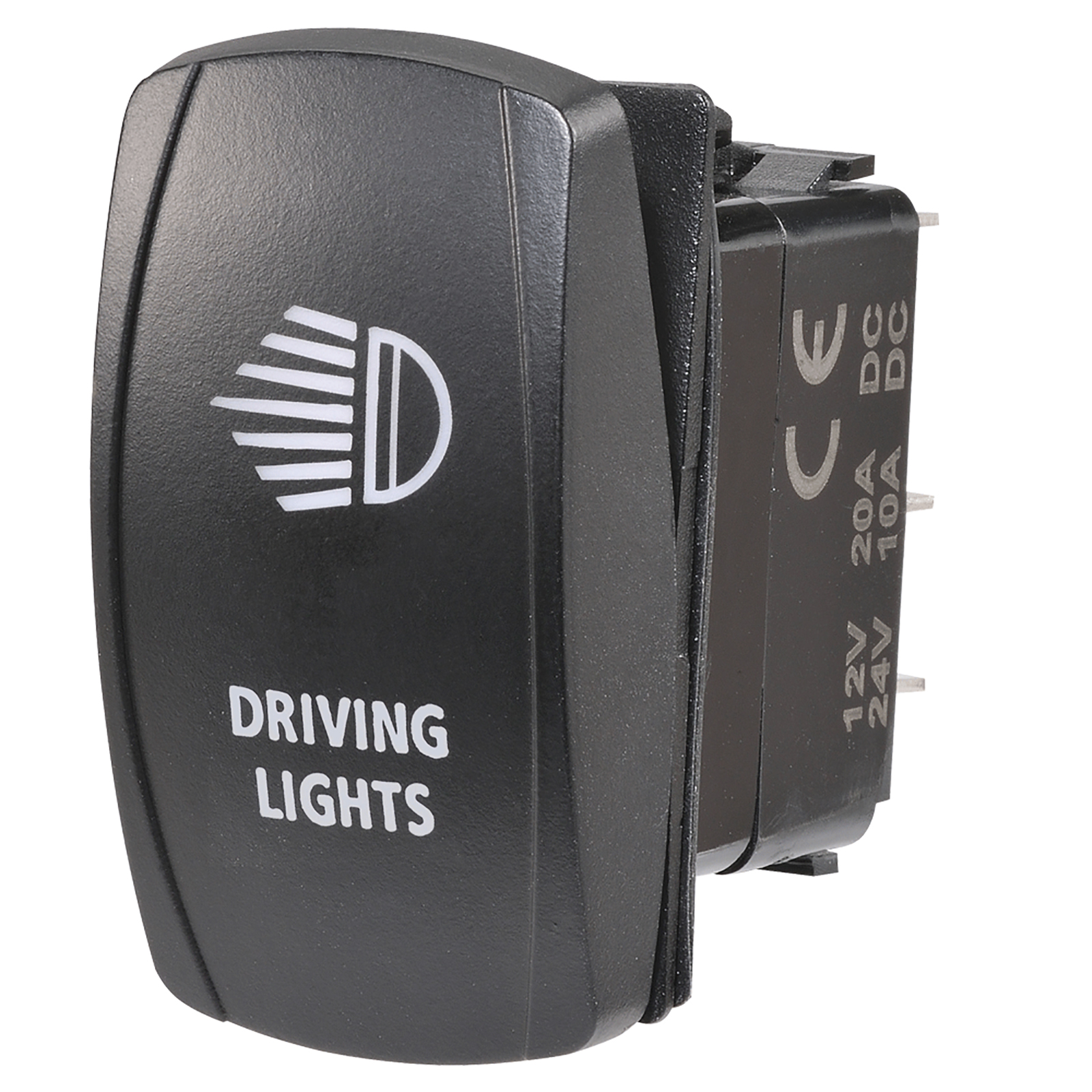 SWITCH ROCKER OFF/ON BLUE DRIVING LIGHT