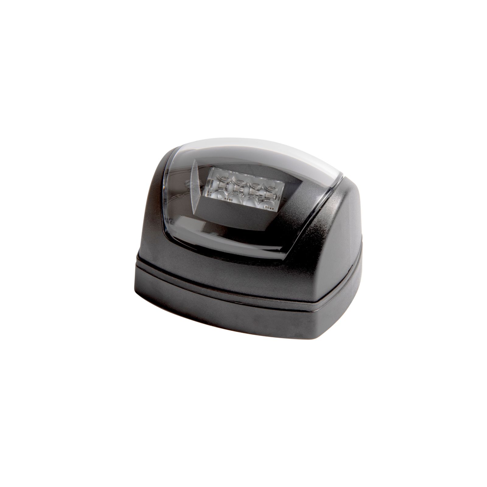 NAV LAMP LED 2N MILE PORT CLEAR LENS BLACK 9-33V