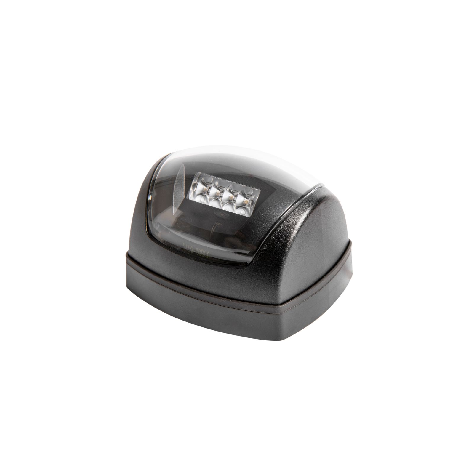 NAV LAMP LED 2NM STARBOARD CLEAR LENS BLACK 9-33V